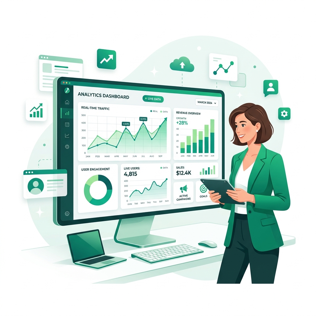 Analytics illustration